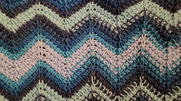 The Tunisian Chevron Stitch - a Tunisian Crochet Tutorial!