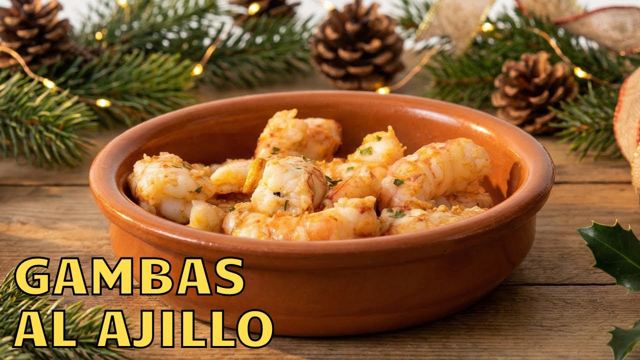 Así se preparan las mejores gambas al ajillo 🦐🔥