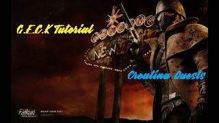 G.E.C.K Tutorial: Create a quest (with markers) *READ DISC FOR BUG FIX*