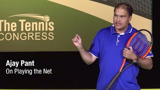 How to Practice Poaching at the Net - Ajay Pant at Tennis Congress