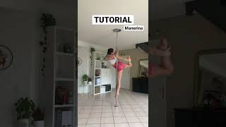 TUTO Manerina #poledance #polefitness #poletutorial #dance