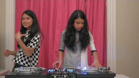 Amira & Kayla DJ Practice "Peter Piper"