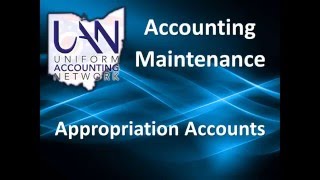 Appropriation Accounts