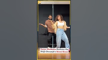 Thumbnail of #ShazebSheikh & #SanyaMalhotra Perform On #DiljitDosanjh's #KinniKinni - 5 Dariya News
