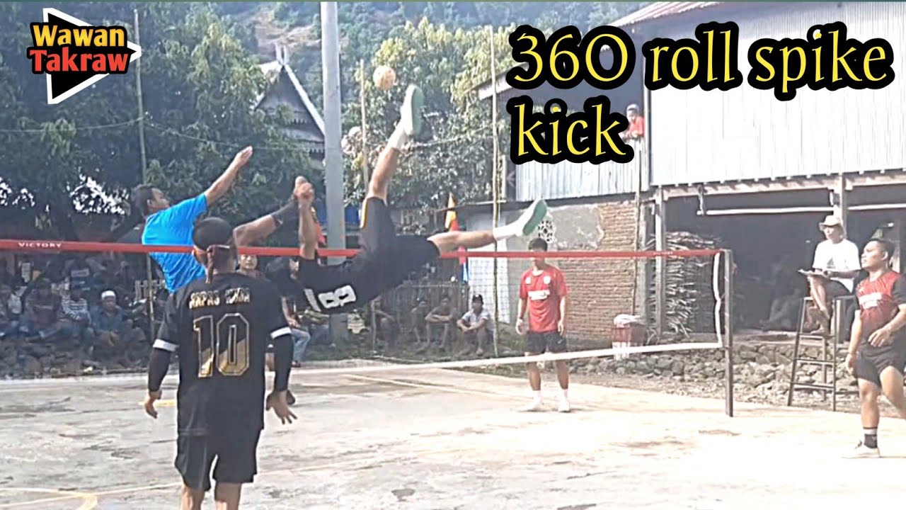 Sepak takraw (tarkam) sepak raga vs Raga pangai l persikota cup ll 2021 ...