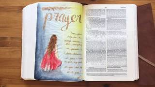 Bible Journaling Flip Through