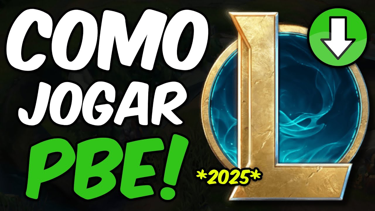 TUTORIAL COMPLETO PBE: Como Criar Conta e Baixar League of Legends PBE em 2025 | LoL PBE
