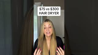 Comparison of the viral hairdryer versus a more expensive model