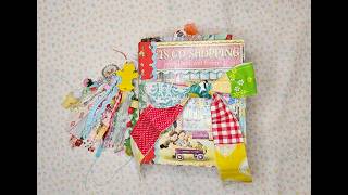 Bright and Colorful Little Golden Book Junk Journal Flip-Through 