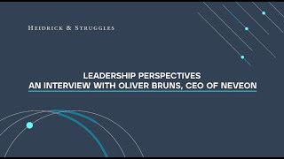 Information Leadership perspectives: An interview with Oliver Bruns, CEO of NEVEON Guide