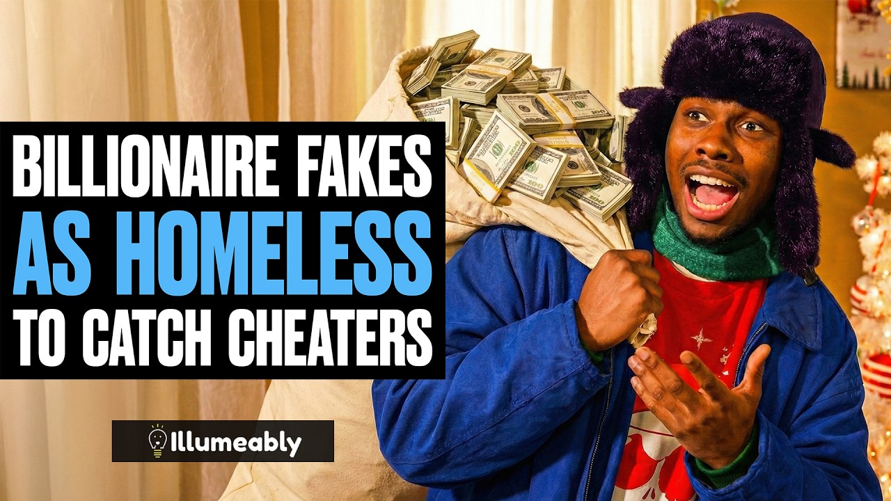 Миллиардер притворяется бездомным, чтобы поймать мошенников.