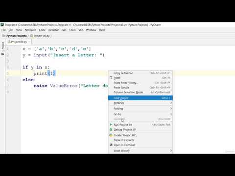 python Practice 89. How to Raise Exceptions.