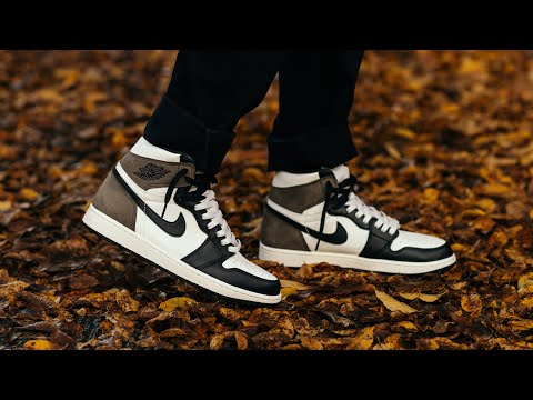 Air Jordan 1 Dark Mocha Retro High OG Review & On-Feet - YouTube