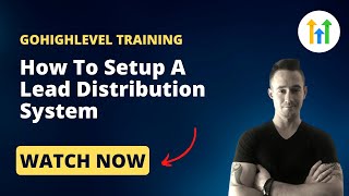 ✅GoHighLevel Tutorial✅ How To Distribute Leads To Multiple Team Members