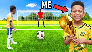 I Hosted A Kid Footballer Penalty Shootout Competition With Tekkerz Kid! by ThiaGoat 105,890 views 3 months ago 17 minutes