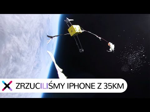Ekstremalny crash test iPhone Xs Max | Upadek z 35 km ??