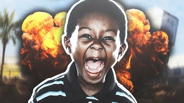 LOUDEST & WEIRDEST KID EVER 1V1 TROLLED ON BO3! "BLACKOPS 3 TROLLING"