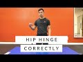 How to deadlift - kneeling hip hinge