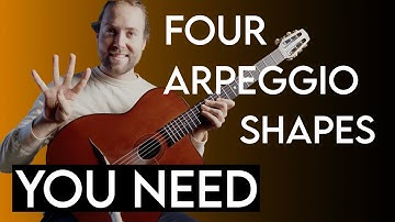 Four Arpeggio Shapes YOU NEED To Improvise Over Any Song