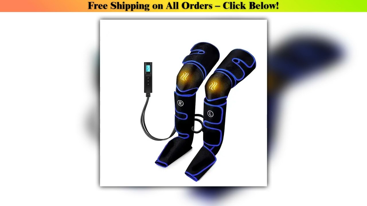 Electric Leg Muscle Relaxer 6 modes Air Compression Recovery Boot Lymph Release
