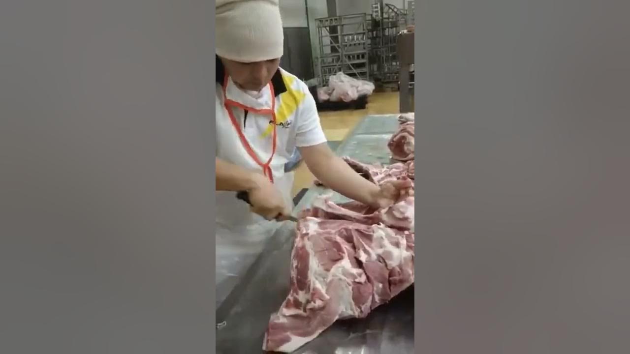breakdown pork carcass/deboning pork shoulder/ deboning pork ham leg