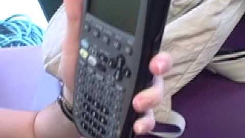 Working with the TI89