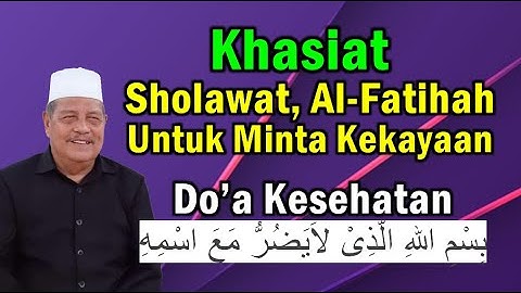 Khasiat Sholawat, Fatihah & do