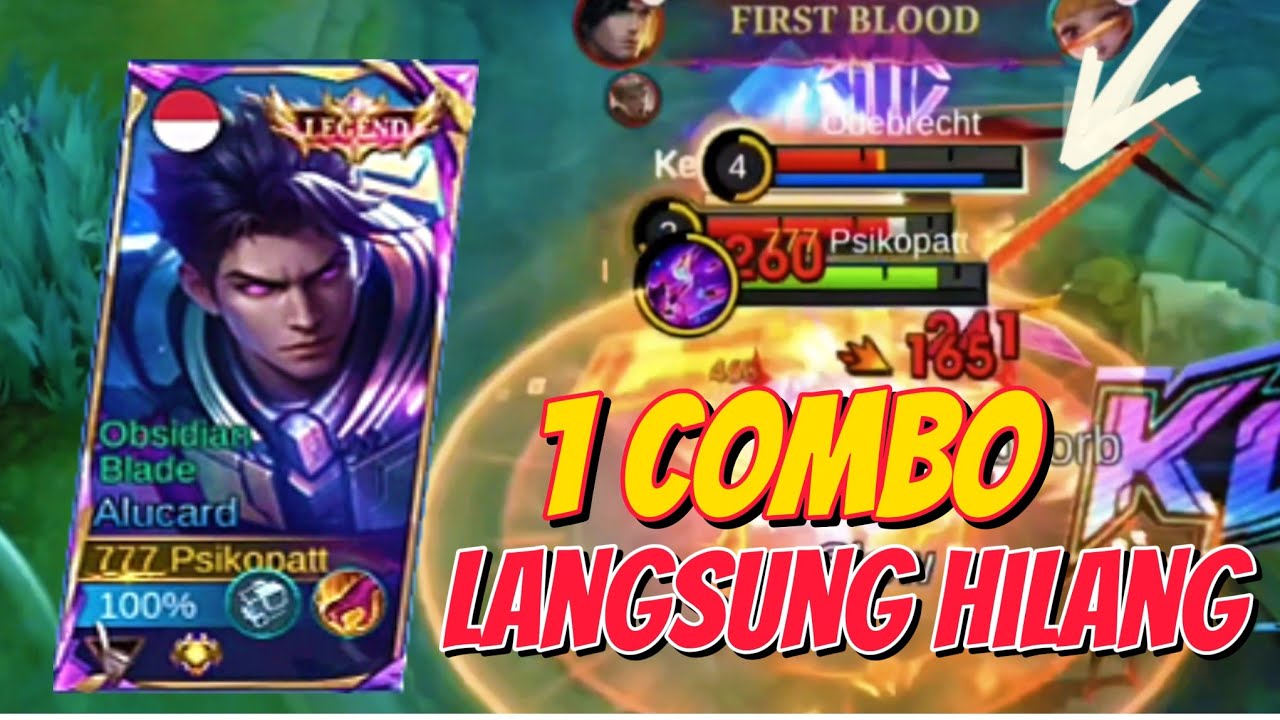GILA! 😱 DAMAGE ALUCARD SESAKIT INI DI SOLO RANKED, MUSUH AUTO HILANG!/MLBB