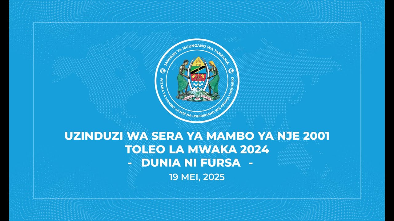 UZINDUZI WA SERA YA MAMBO YA NJE 2001, TOLEO LA MWAKA 2024 - DAR ES SALAAM, TANZANIA