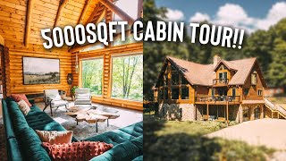 Epic Luxury Cabin That Sleeps 22! Touring The Hillside Cabin!
