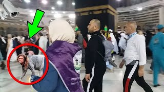 لو لم يتم تسجيل هذه اللحظات في الحرم المكي لما صدقها أحد  شاهد ماذا حدث