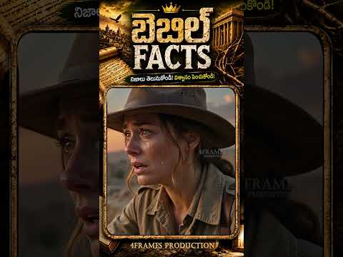 Bible unknown facts telugu | బైబిల్‌లో దాచిన అత్యంత షాకింగ్ నిజాలు #history #facts