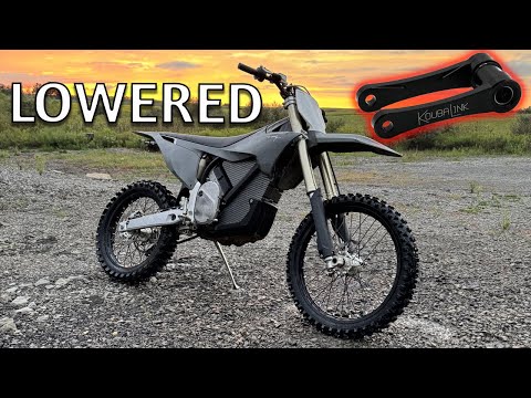 How To Lower a Stark Varg Dirt Bike Ebike | Kouba Lowering Link Install