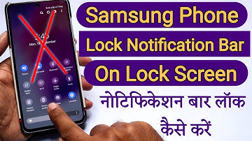 How to Disable On Lock Screen For Notification Drawer Samsung, Lock Notification Panel On Lock Scree