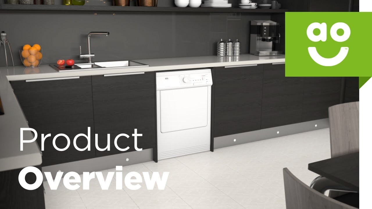 AEG Tumble Dryer T65170AV Product Overview YouTube