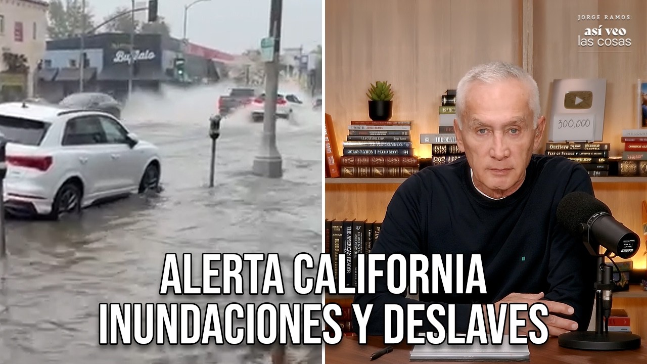 Alerta en California: inundaciones y deslaves | Cierre parcial, Epstein, Cuba y Nancy Guthrie