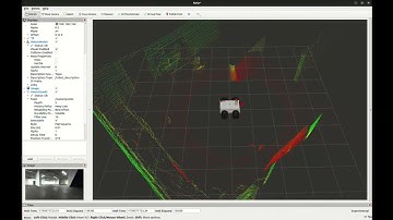ROS2 robot testing sensors and odometry