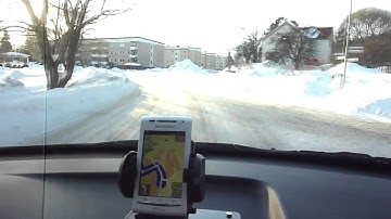 Test of Navit for Android