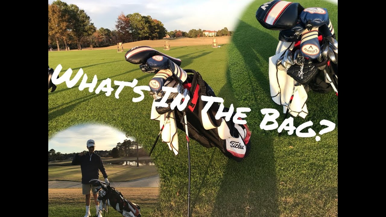 Junior Golfers' Whats In The Golf Bag 2017 YouTube