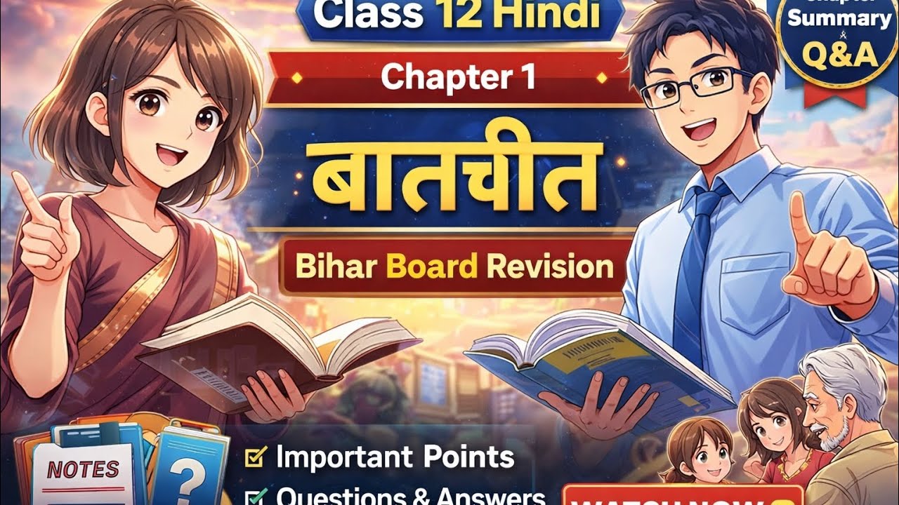 Clas 12 | Hindi | Chapter 1 | Batchit | Bihar Board 2026 