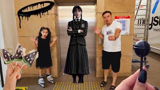 Eli̇f Yi̇ne Wednesday Geldi̇ ماما جابت بيبي - جنى مقداد طيور الجنة