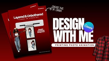 How to Create a Printing Photo Animation in Canva | Step-by-Step Tutorial