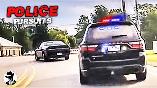 BEST CHASES 2024! 150+ MPH Brutal Police Pursuits and Crashes