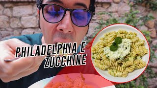 Primi piatti veloci - Pasta con Zucchine e Philadelphia