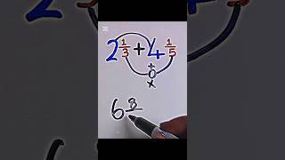 Adding mixes fractions fast trick #maths #mathsviraltricks #mathematics @MathsExamTricks