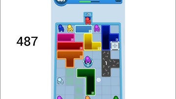 Drop Away Level 487 Walkthrough