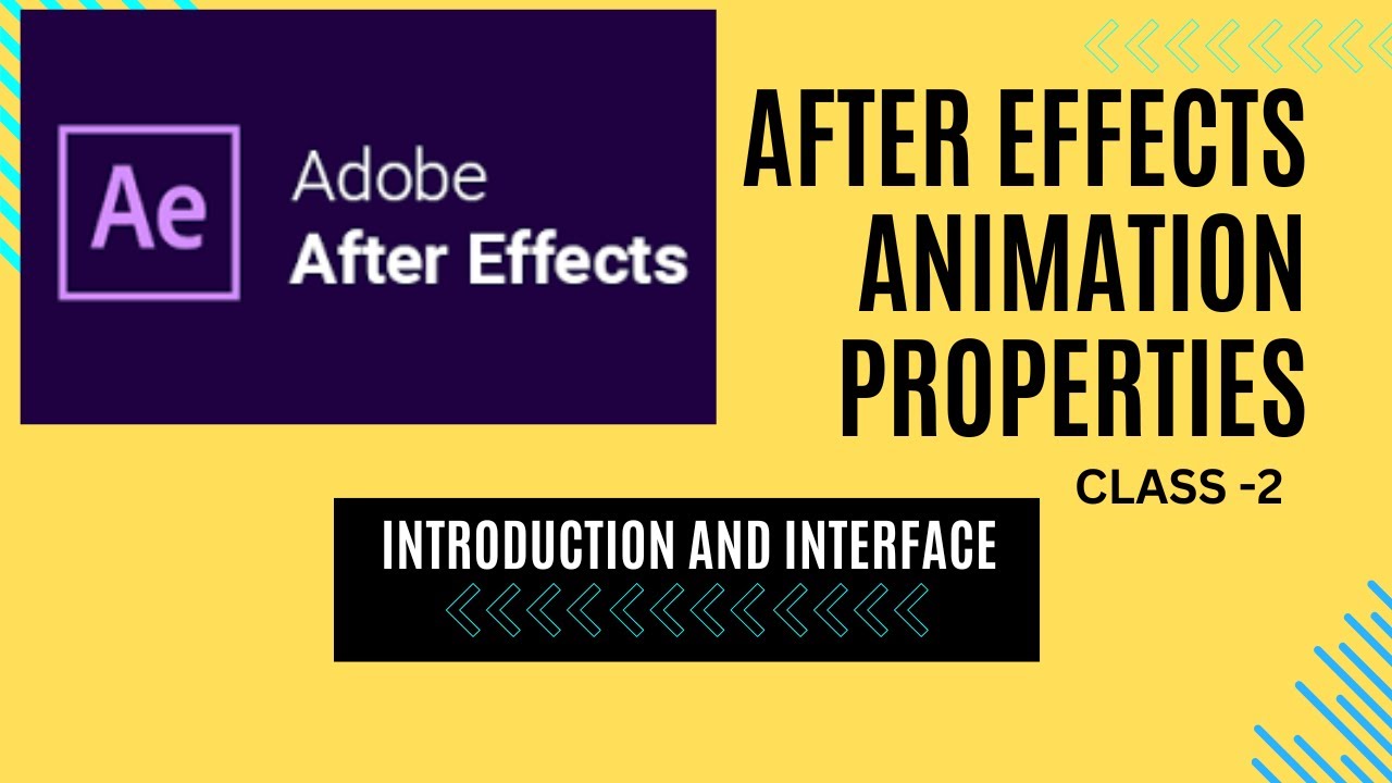 After Effects Animation Properties #aftereffects - YouTube