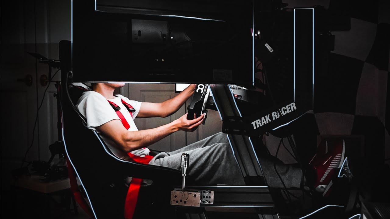 I Built a Quad-Monitor Full-Motion Racing Simulator - YouTube