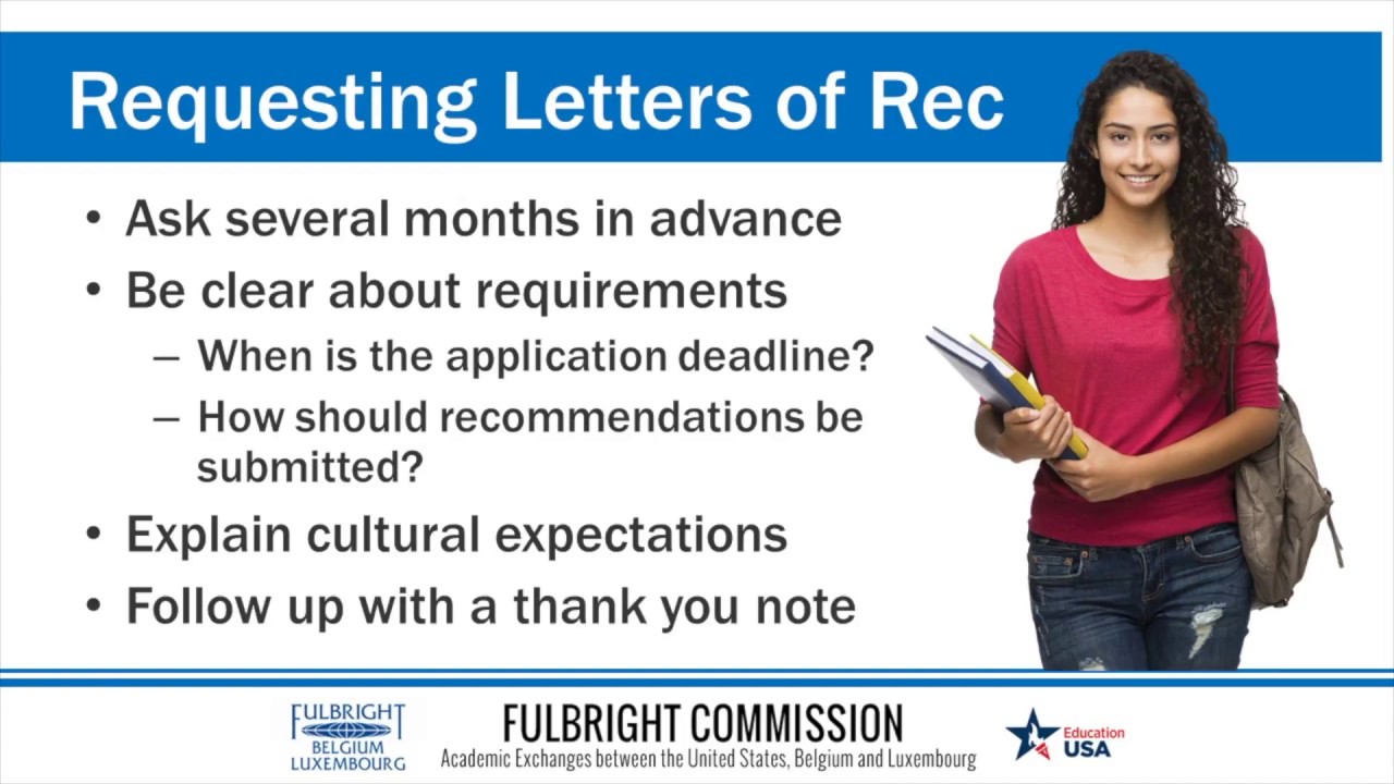 fulbright letter of recommendation