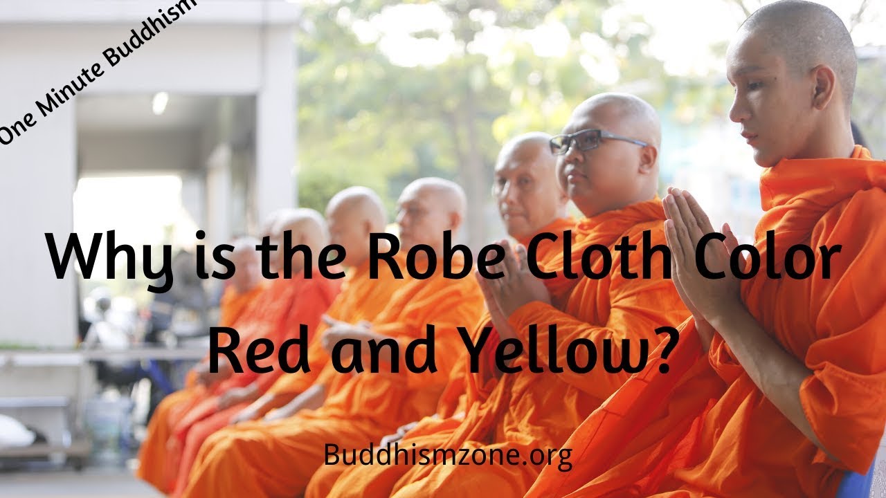 Why is the Robe Cloth Color Red and Yellow?